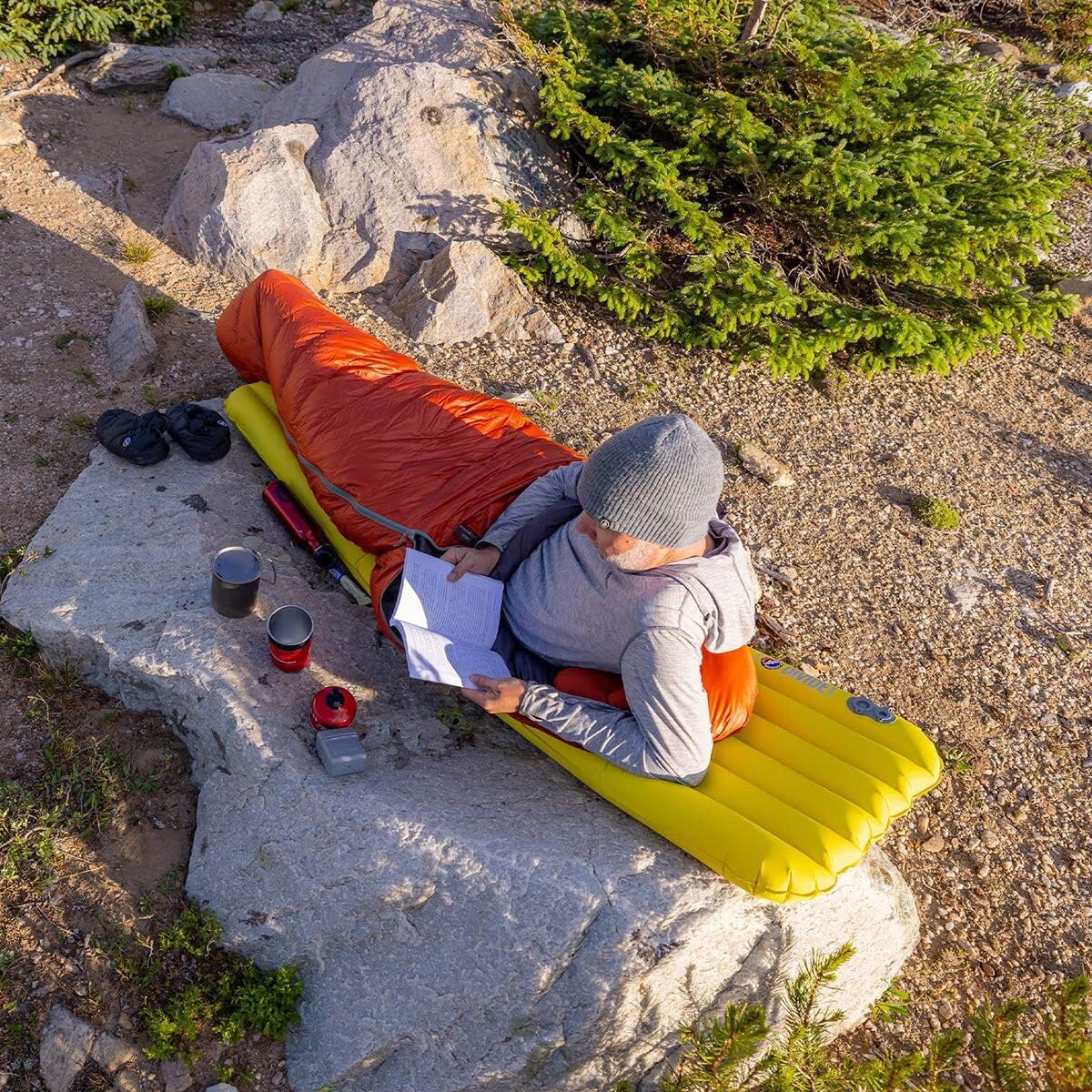 Big Agnes Divide - Air Chamber Sleeping Pad, Insulated, Regular - Image 2